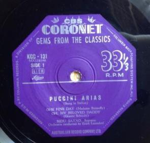 6011 Puccini 1959 label